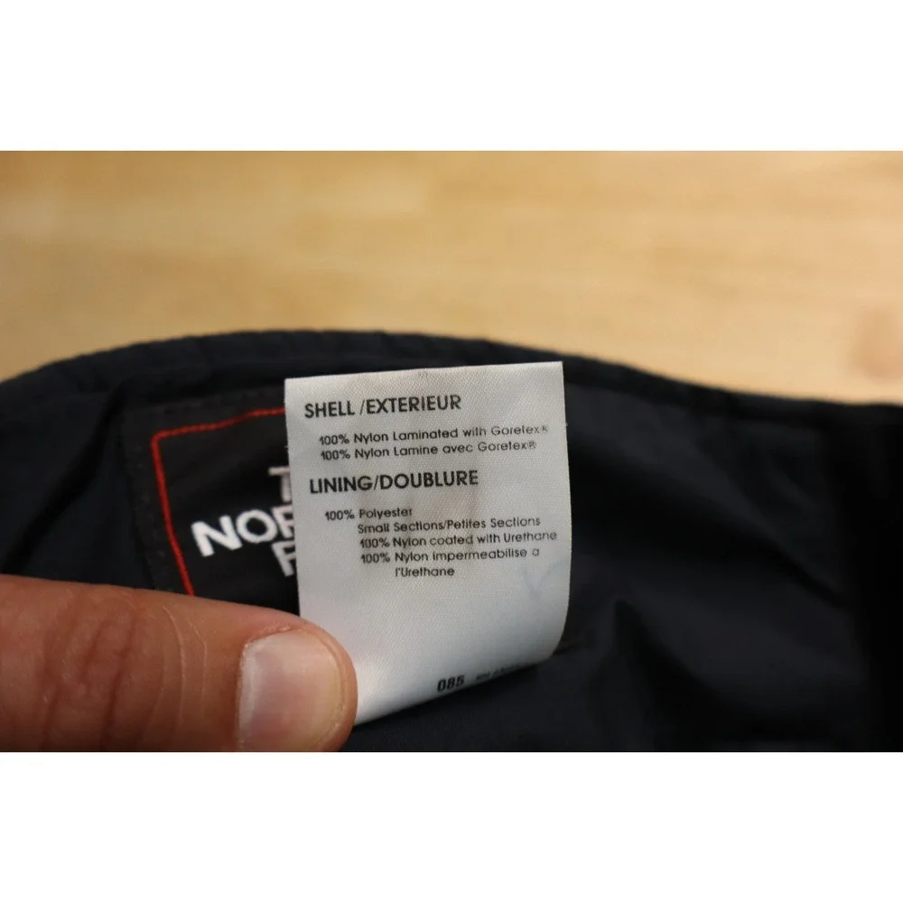 The North FaceSnowboard Pants Size S Extreme Gore-Tex Full Zip Off Black Vintage